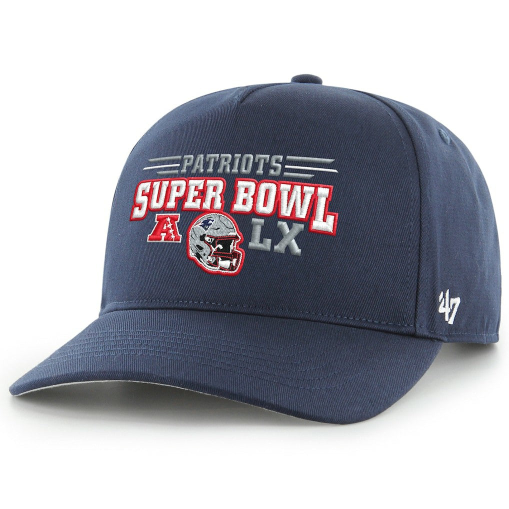 '47 Super Bowl LX Hitch Adjustable Hat - New England Patriots