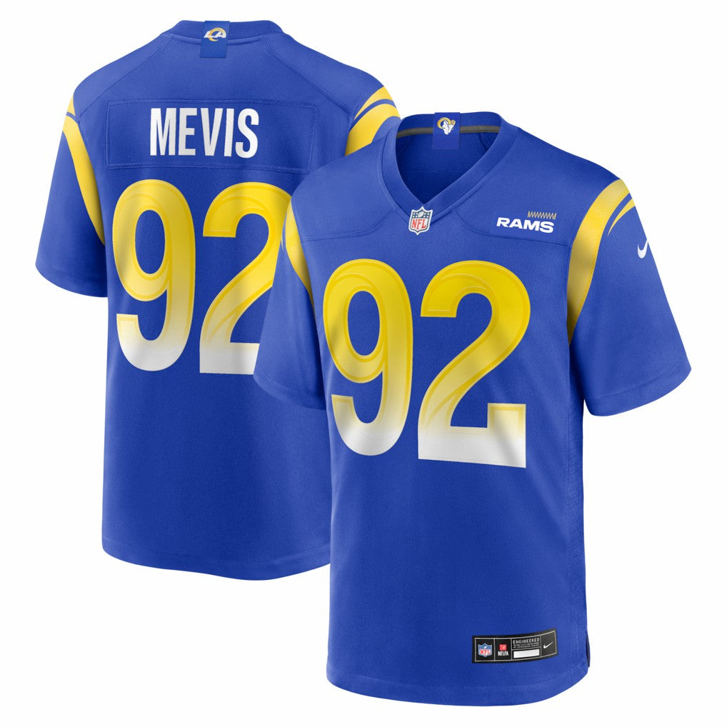 Harrison Mevis  Team Game Jersey - Los Angeles Rams