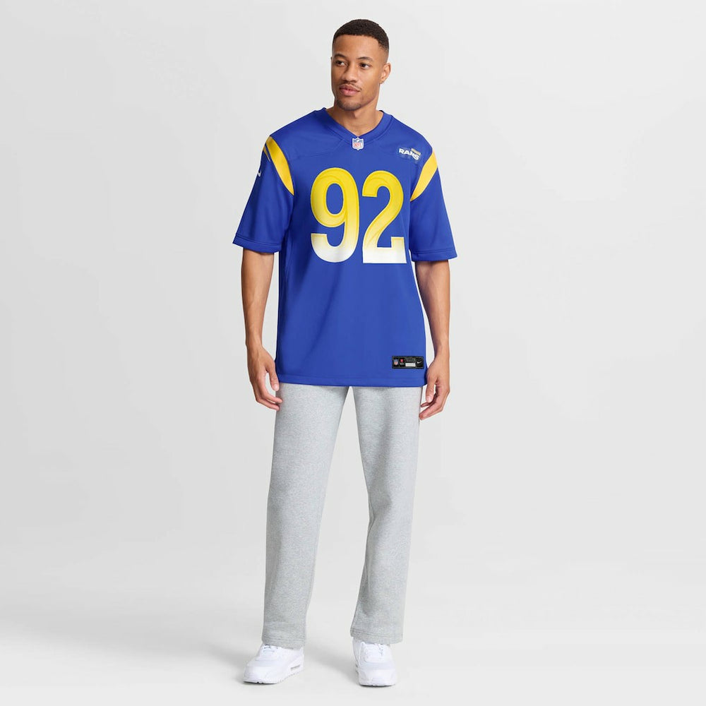 Harrison Mevis  Team Game Jersey - Los Angeles Rams
