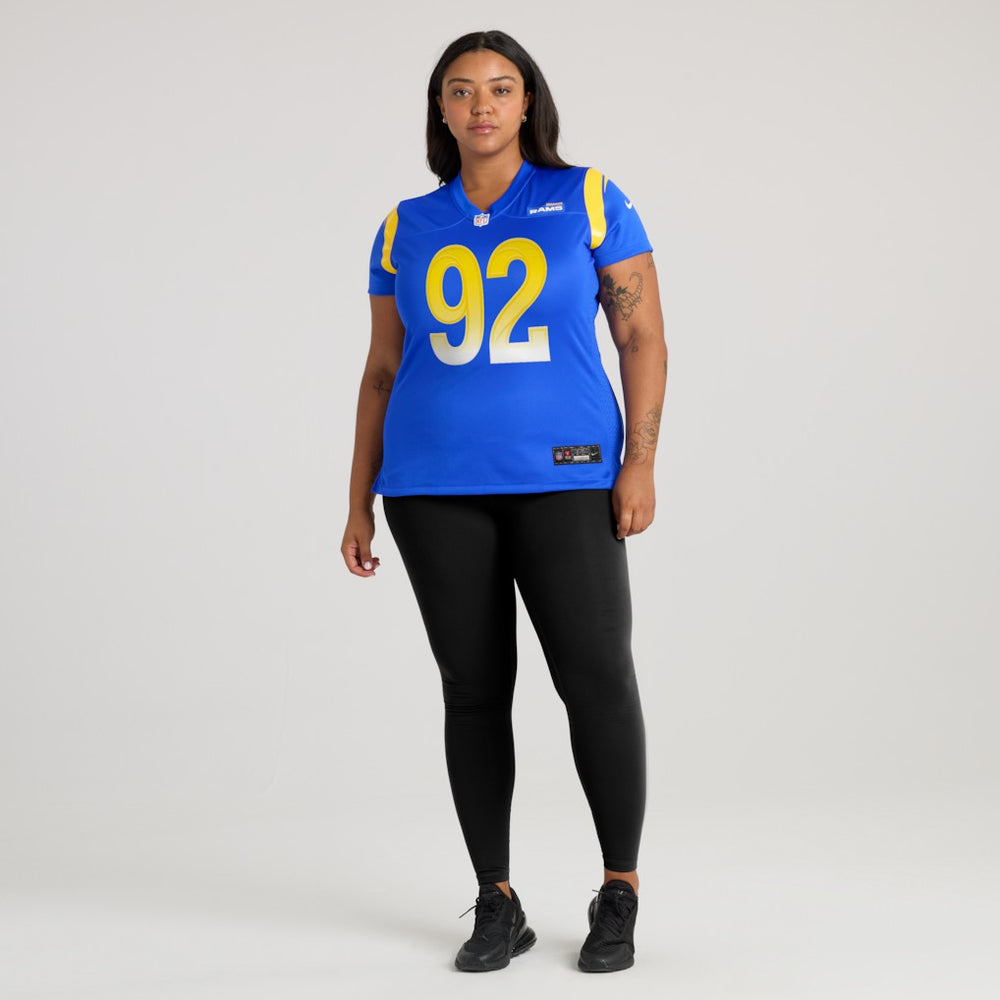 Harrison Mevis  Women's Team Game Jersey - Los Angeles Rams