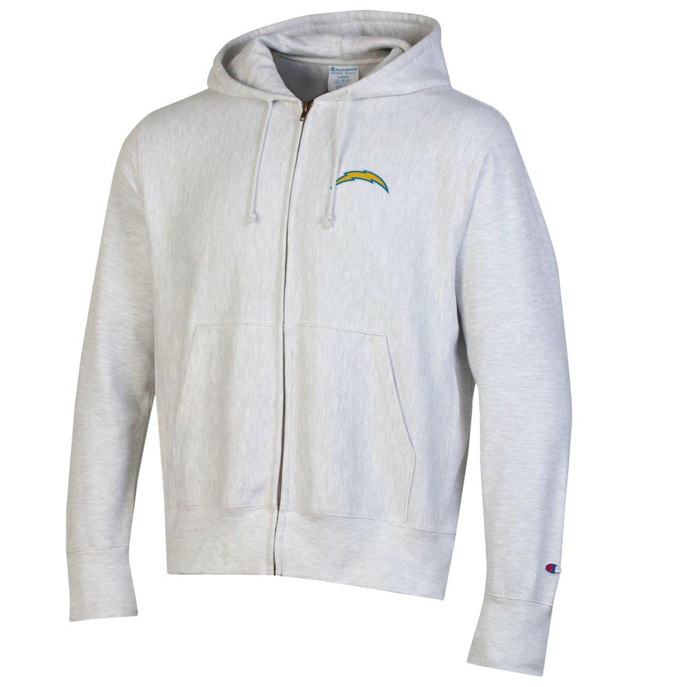 Reverse Weave Full-Zip Hoodie - Los Angeles Chargers