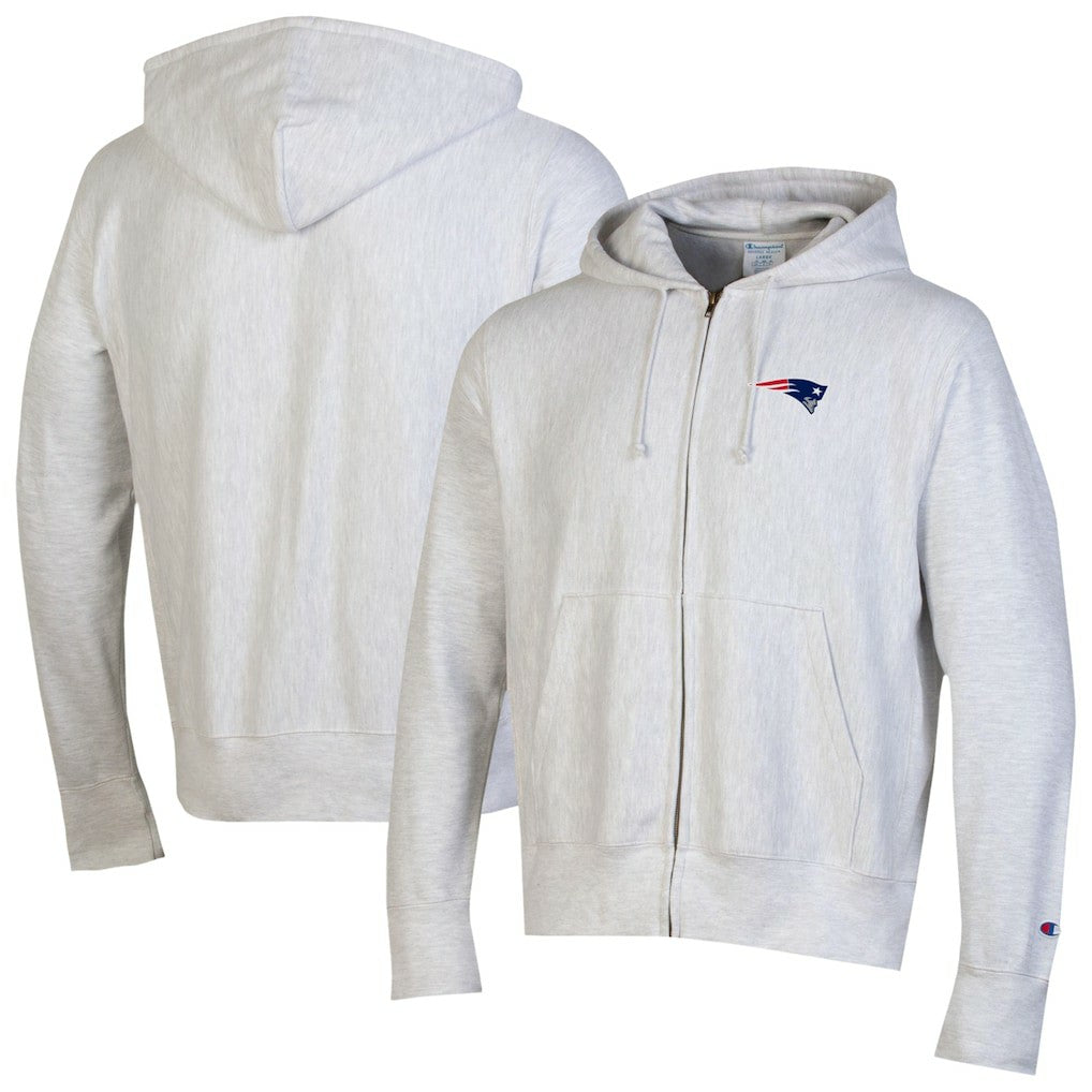 Reverse Weave Full-Zip Hoodie - New England Patriots
