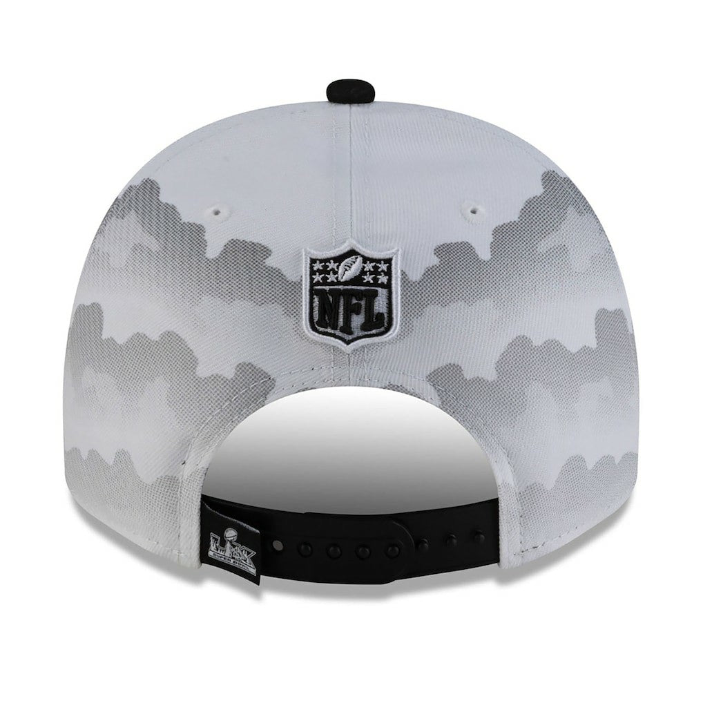 Super Bowl LX Tarmac 9FIFTY Snapback Hat - New England Patriots
