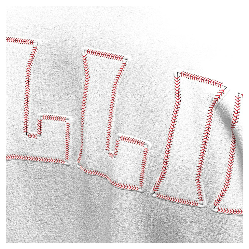 MLB Philadelphia Phillies Fanatics Women's Baseball Stitch Spirit Jersey Long Sleeve T-Shirt
