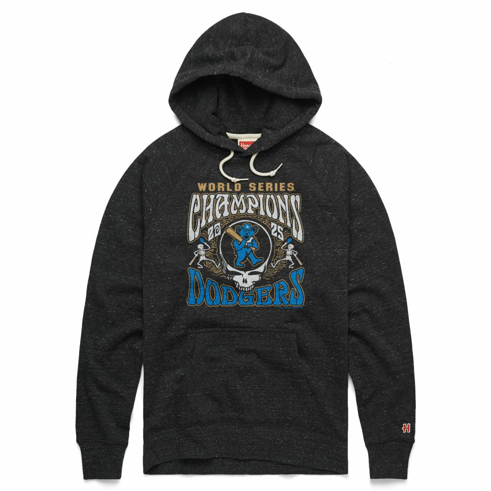 MLB Los Angeles Dodgers Homage 2026 Gold Collection Grateful Dead Hoodie