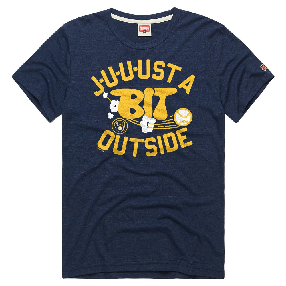MLB Milwaukee Brewers Homage Tri-Blend Hyperlocal T-Shirt