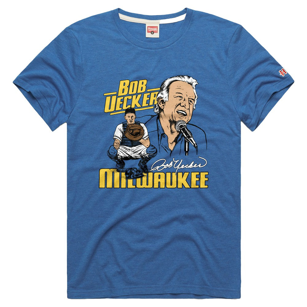 MLB Milwaukee Brewers Homage Tri-Blend Hyperlocal T-Shirt
