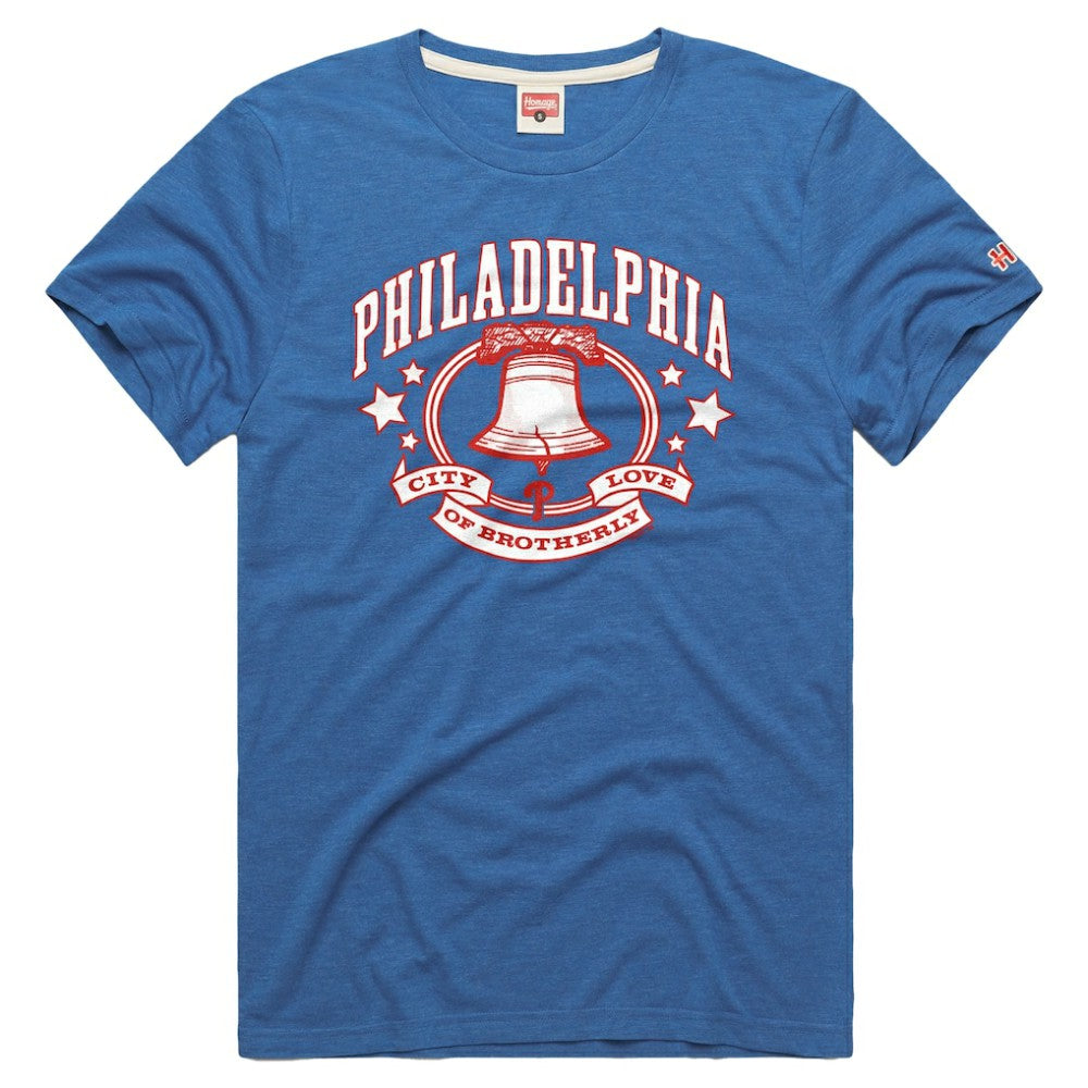 MLB Philadelphia Phillies Homage Tri-Blend Hyperlocal T-Shirt