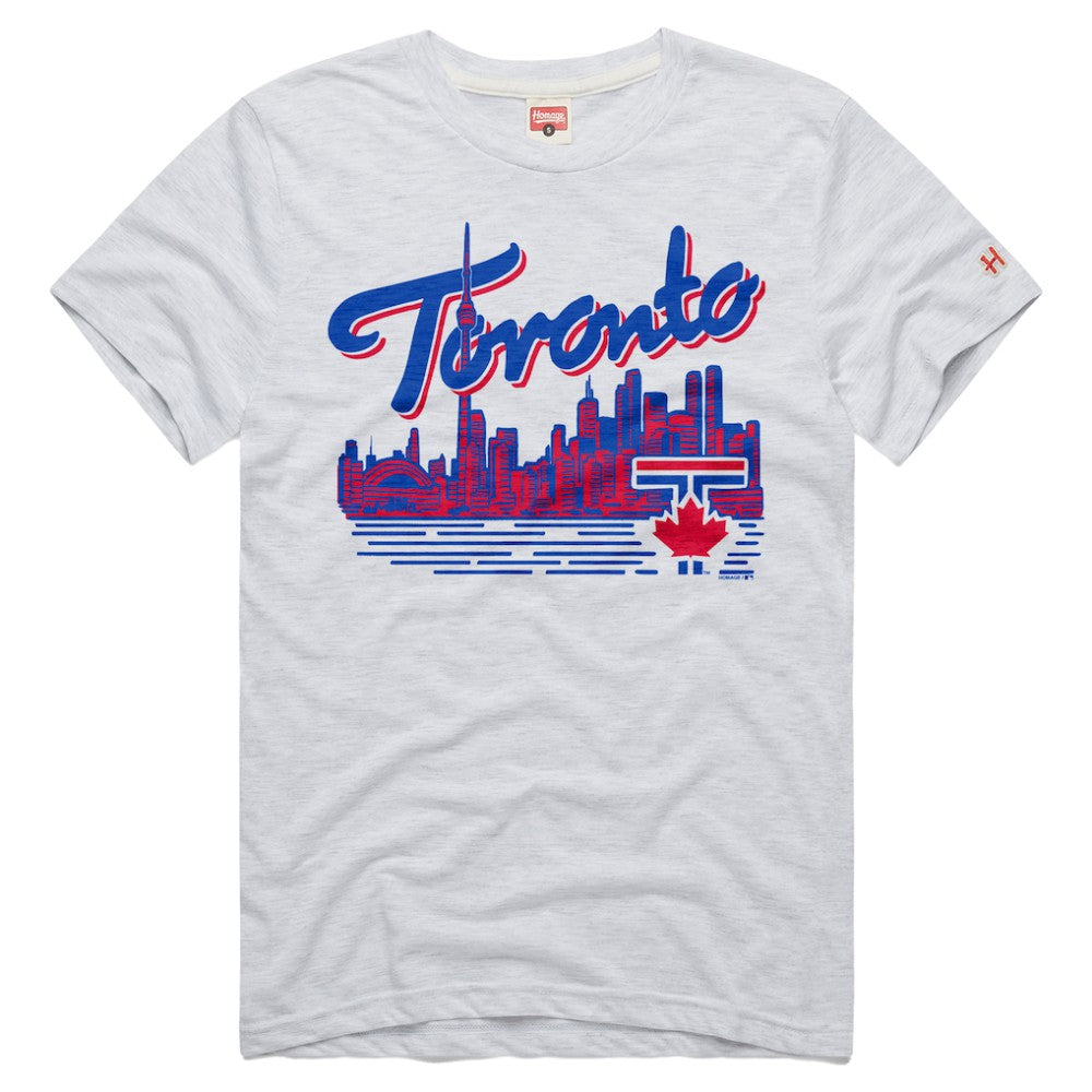 MLB Toronto Blue Jays Homage Tri-Blend Hyperlocal T-Shirt
