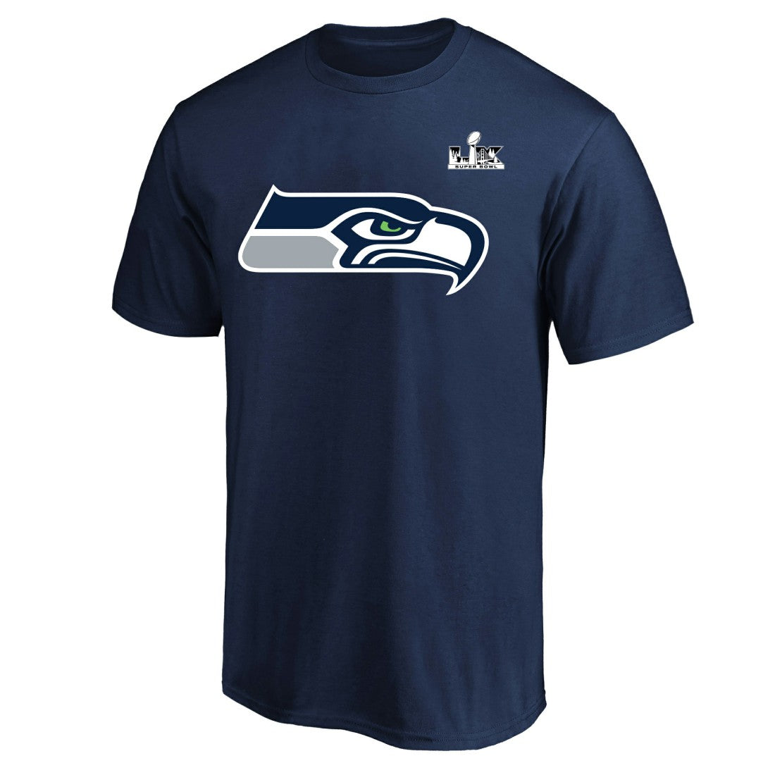 Jaxon Smith-Njigba  Super Bowl LX Patch Big & Tall Name & Number T-Shirt - Seattle Seahawks