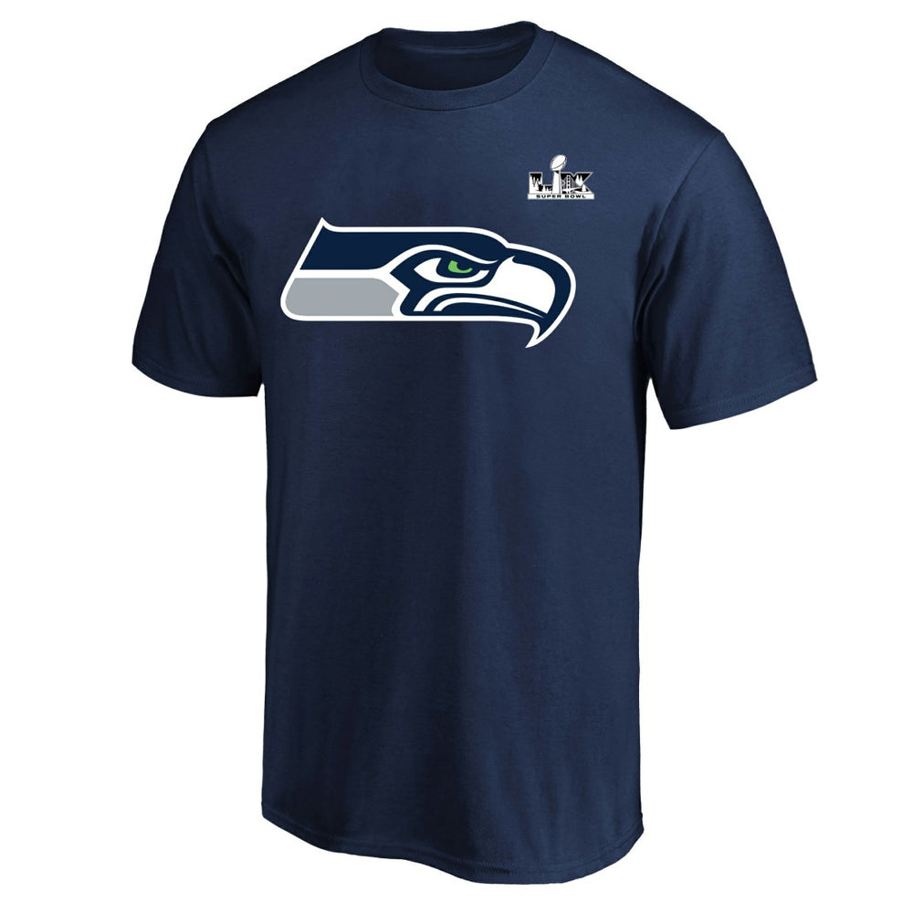 Jaxon Smith-Njigba  Super Bowl LX Patch Big & Tall Name & Number T-Shirt - Seattle Seahawks