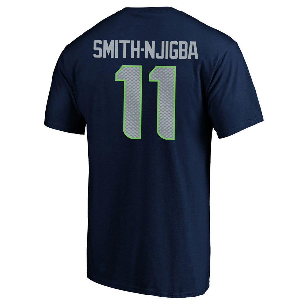 Jaxon Smith-Njigba  Super Bowl LX Patch Big & Tall Name & Number T-Shirt - Seattle Seahawks