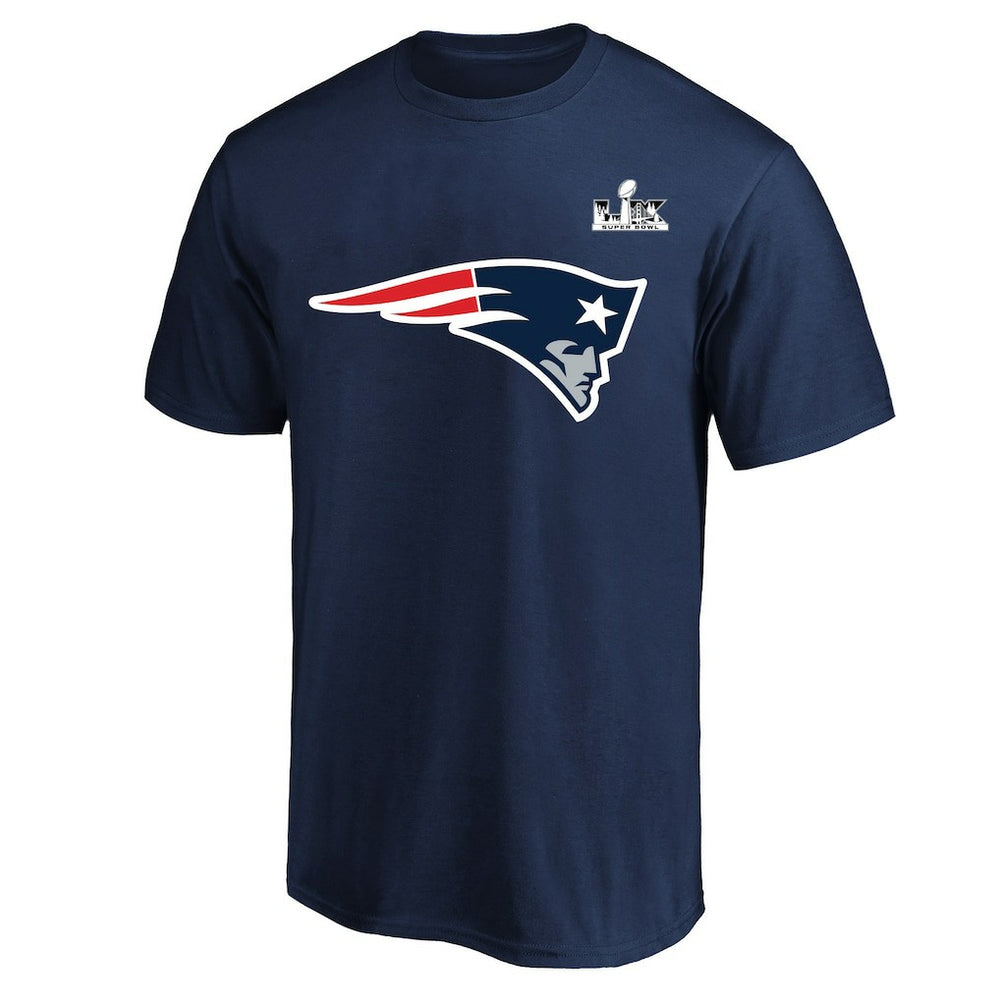 Drake Maye  Super Bowl LX Patch Big & Tall Name & Number T-Shirt - New England Patriots