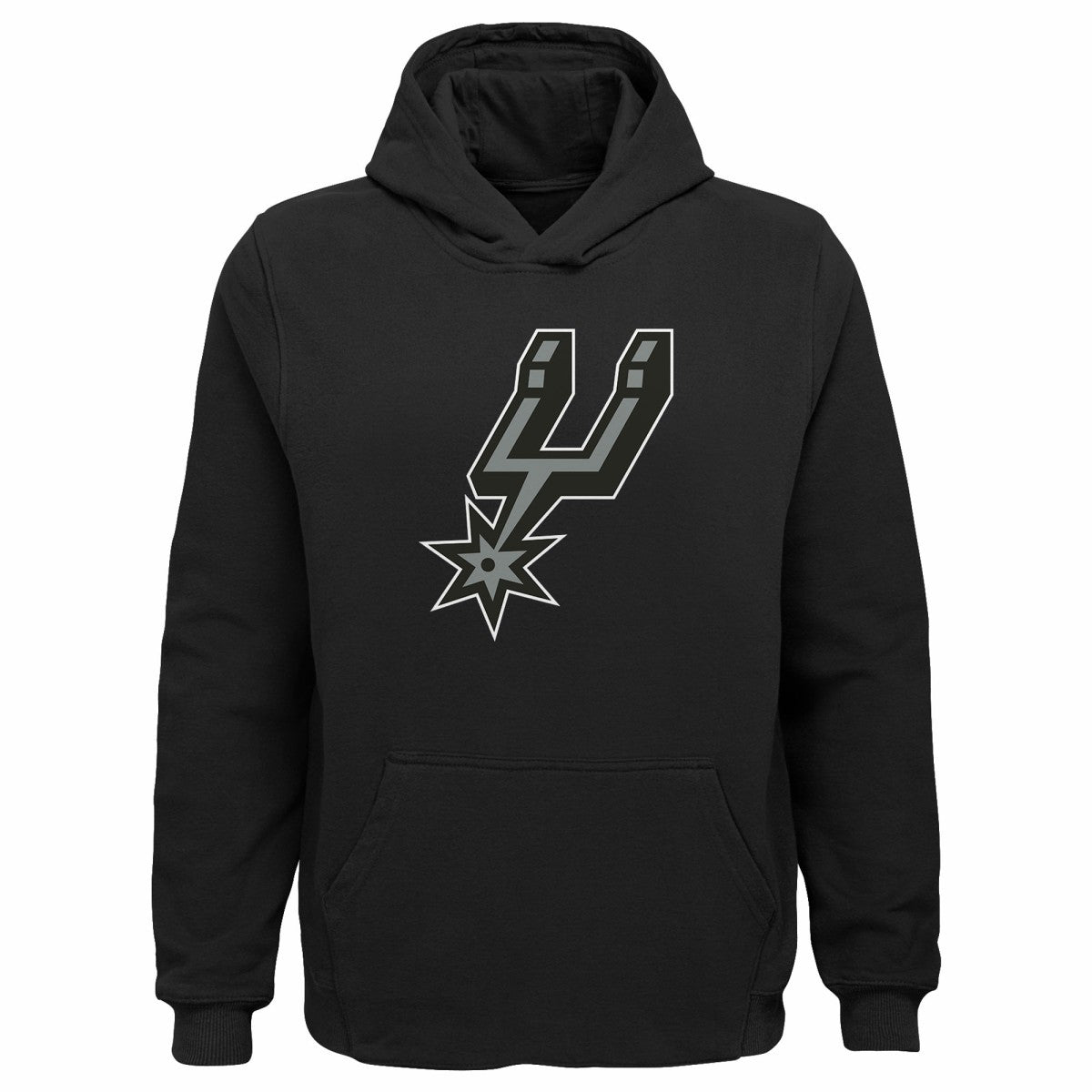 NBA San Antonio Spurs Outerstuff Youth Primary Logo Pullover Hoodie