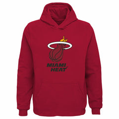 NBA Miami Heat Outerstuff Youth Primary Logo Pullover Hoodie