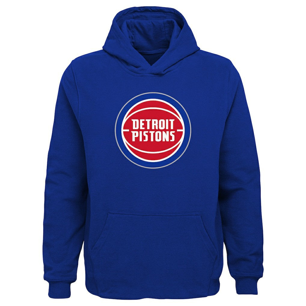 NBA Detroit Pistons Outerstuff Youth Primary Logo Pullover Hoodie sale