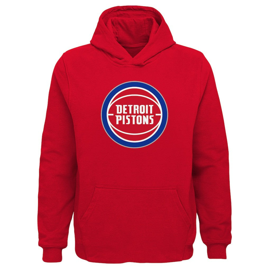 NBA Detroit Pistons Outerstuff Youth Primary Logo Pullover Hoodie sale