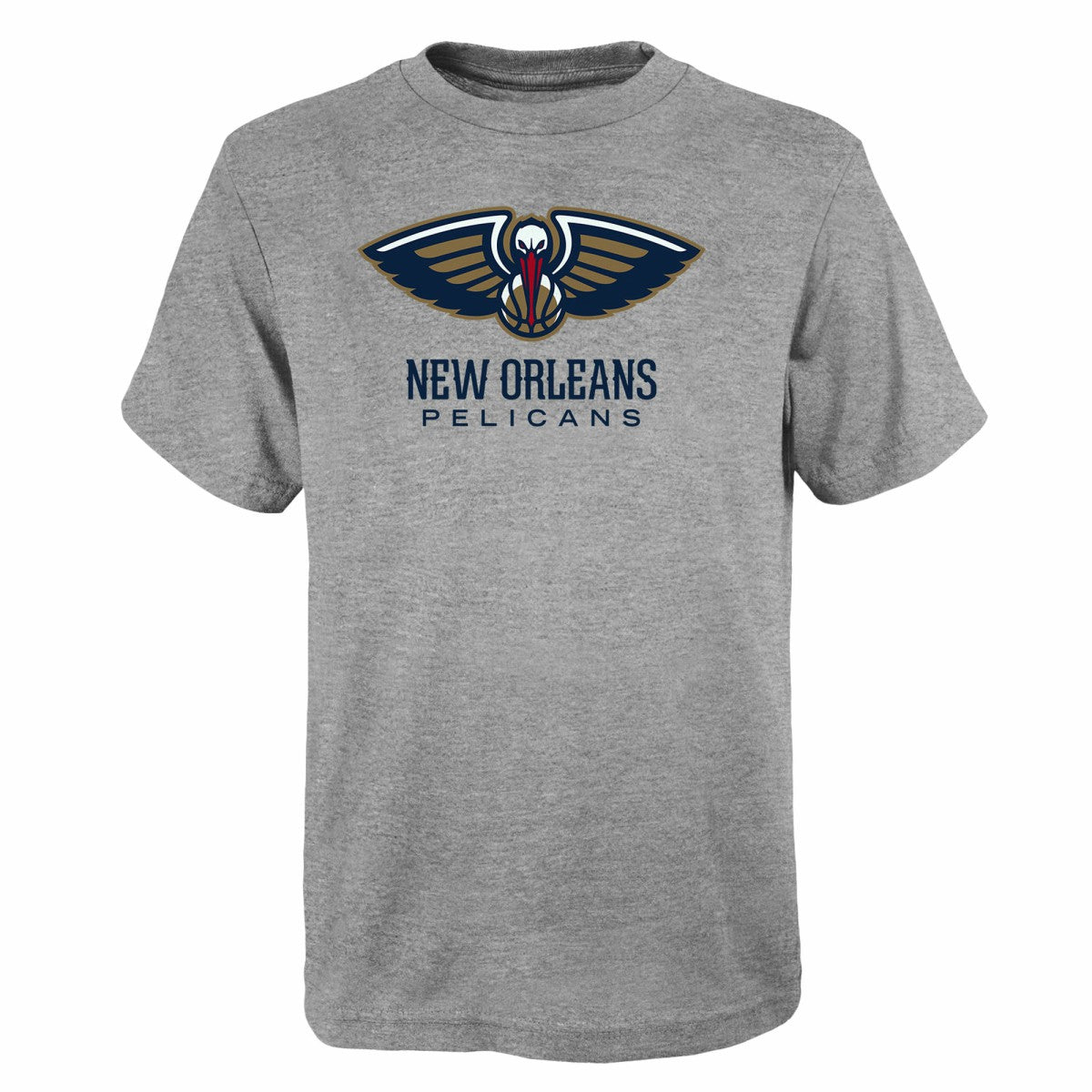 NBA New Orleans Pelicans Outerstuff Youth Primary Logo T-Shirt