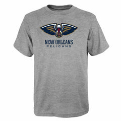 NBA New Orleans Pelicans Outerstuff Youth Primary Logo T-Shirt