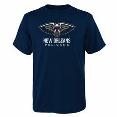 NBA New Orleans Pelicans Outerstuff Youth Primary Logo T-Shirt