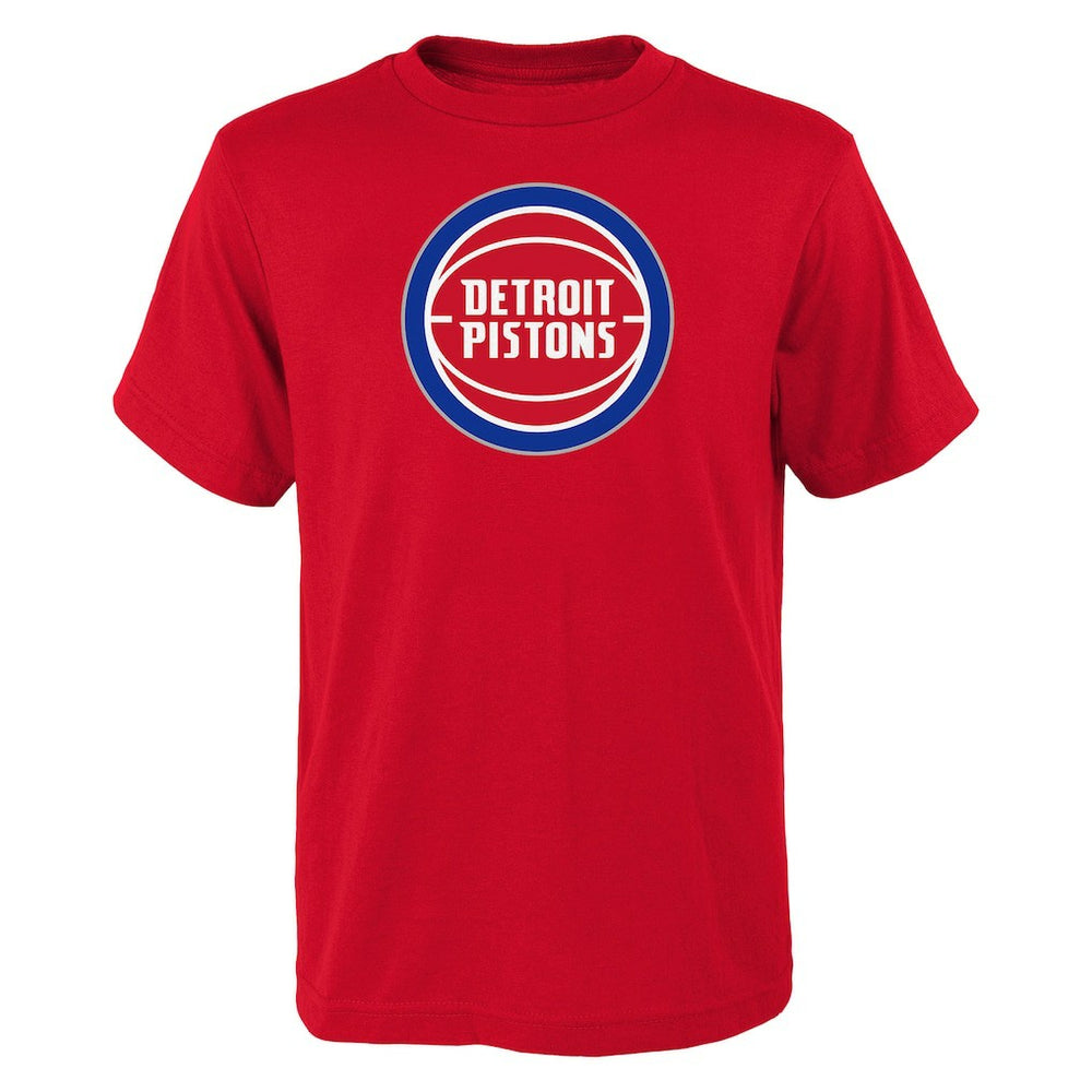 NBA Detroit Pistons Outerstuff Youth Primary Logo T-Shirt sale