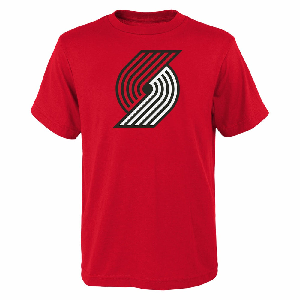 NBA Portland Trail Blazers Outerstuff Youth Primary Logo T-Shirt