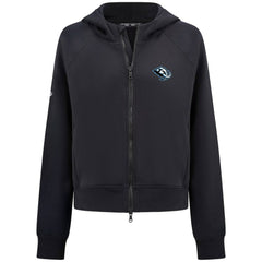 NHL Black Utah Mammoth Levelwear Women's Judd Raglan Full-Zip Hoodie