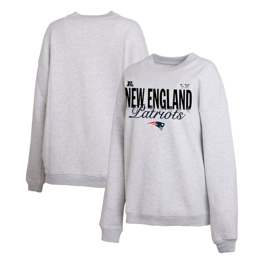 WEAR by Erin Andrews Women's Super Bowl LX Fleece Sweatshirt - New England Patriots