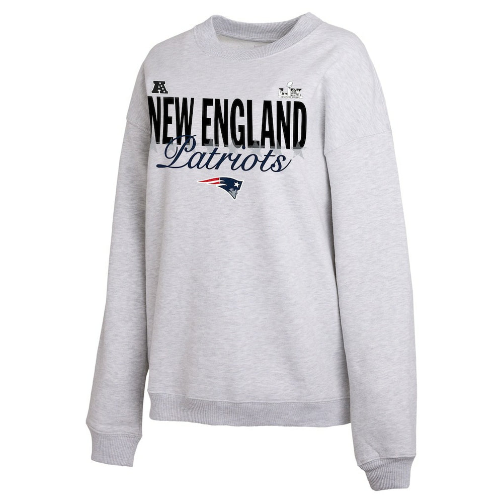 WEAR by Erin Andrews Women's Super Bowl LX Fleece Sweatshirt - New England Patriots