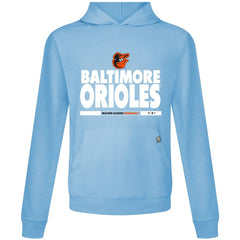 MLB Baltimore Orioles Levelwear Relay Center Stage Long Sleeve Hooded T-Shirt