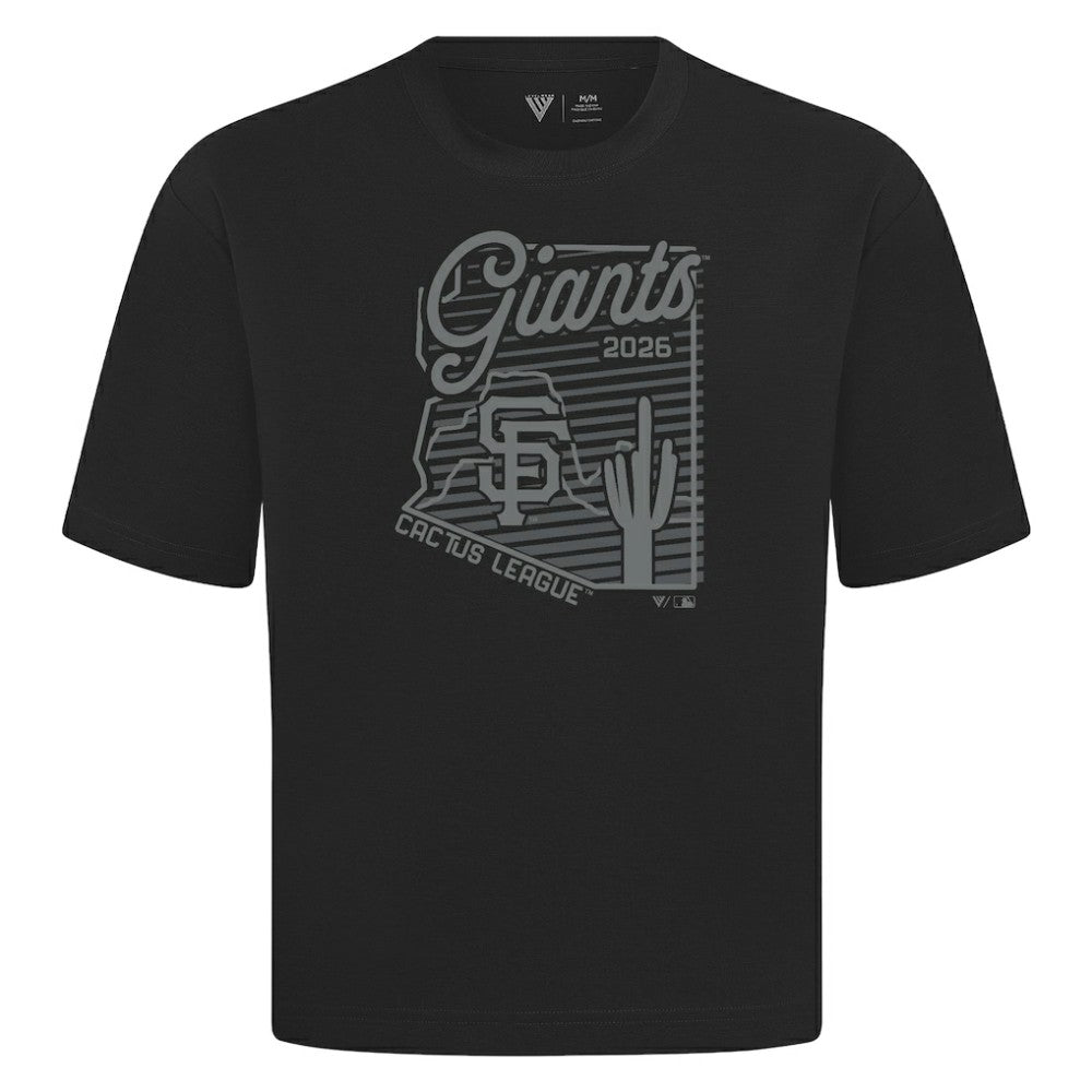 MLB San Francisco Giants Levelwear Sunrise Luxe Signature Knit T-Shirt