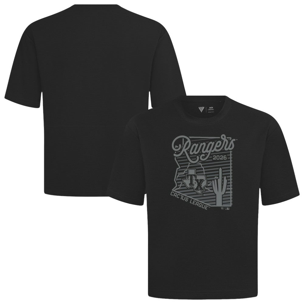 MLB Texas Rangers Levelwear Sunrise Luxe Signature Knit T-Shirt