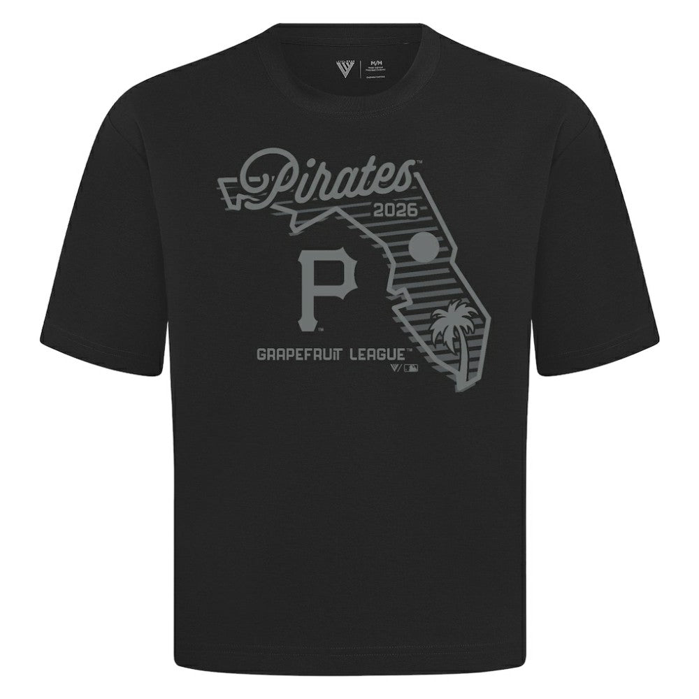 MLB Pittsburgh Pirates Levelwear Sunrise Luxe Signature Knit T-Shirt