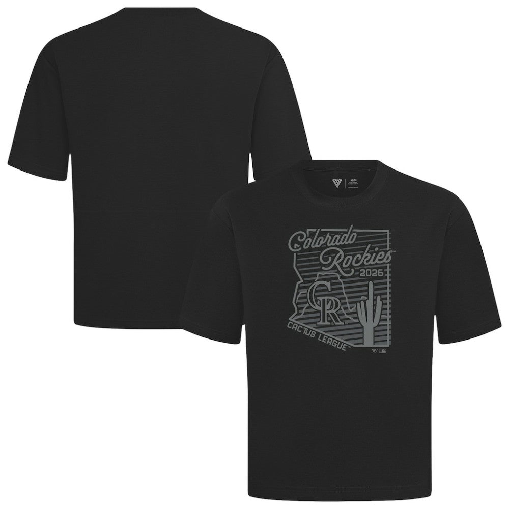 MLB Colorado Rockies Levelwear Sunrise Luxe Signature Knit T-Shirt