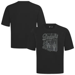 MLB Los Angeles Dodgers Levelwear Sunrise Luxe Signature Knit T-Shirt