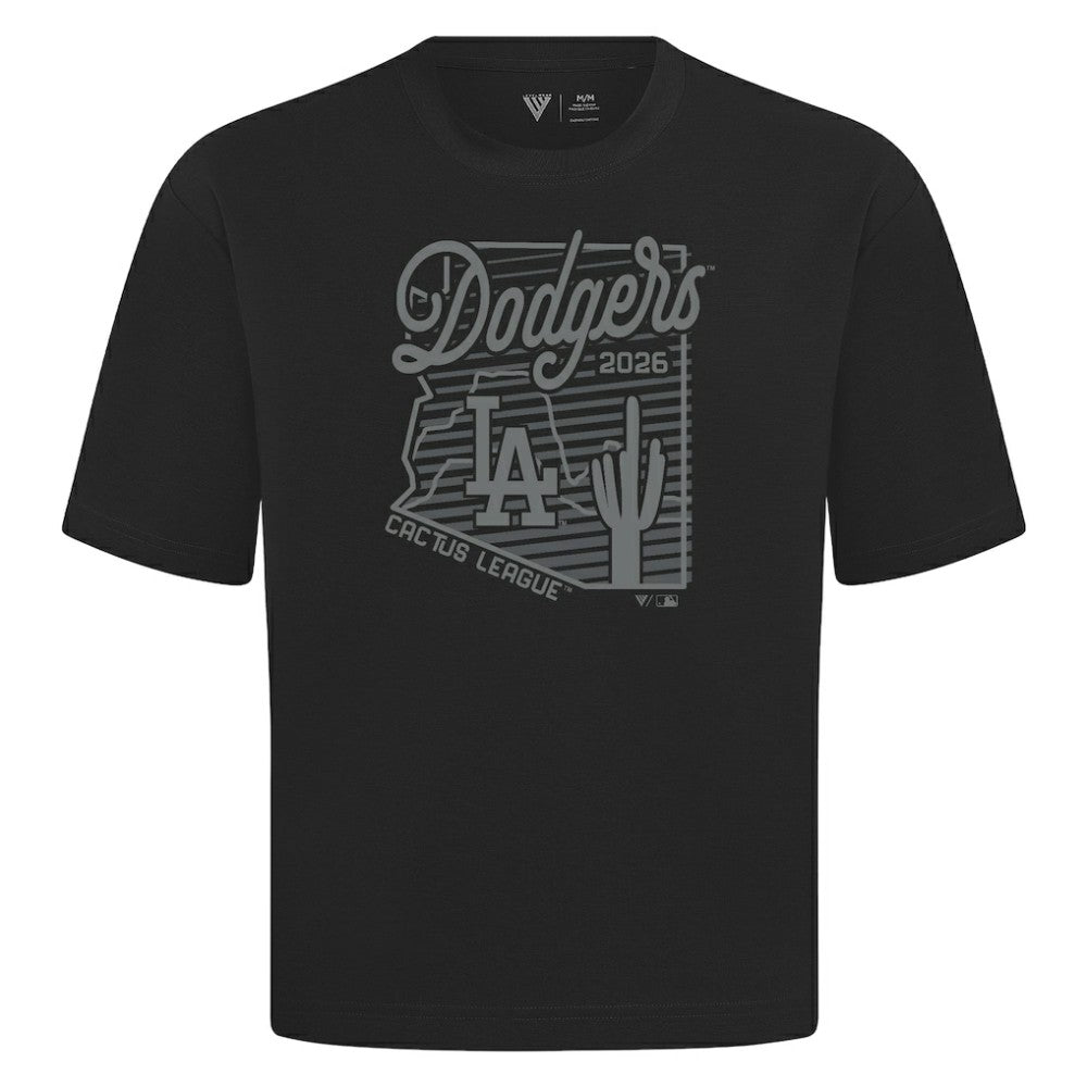 MLB Los Angeles Dodgers Levelwear Sunrise Luxe Signature Knit T-Shirt