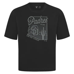 MLB San Diego Padres Levelwear Sunrise Luxe Signature Knit T-Shirt