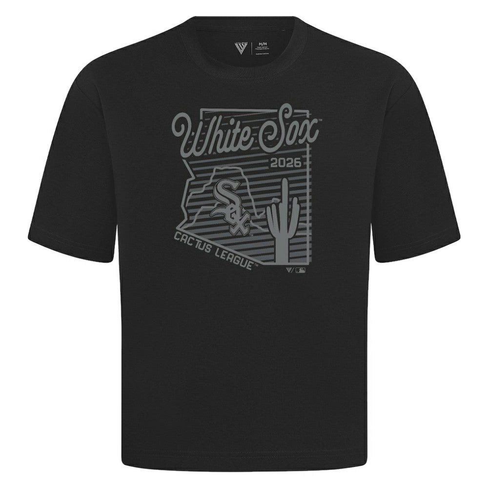 MLB Chicago White Sox Levelwear Sunrise Luxe Signature Knit T-Shirt
