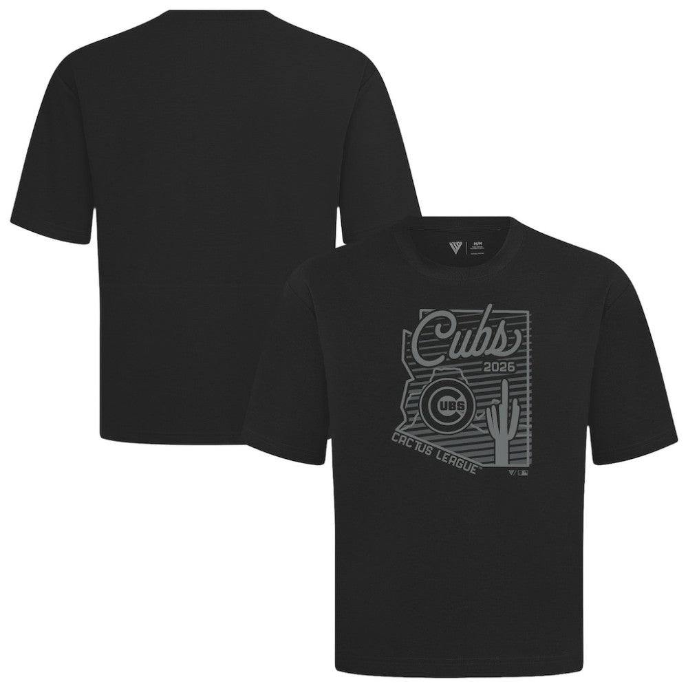 MLB Chicago Cubs Levelwear Sunrise Luxe Signature Knit T-Shirt