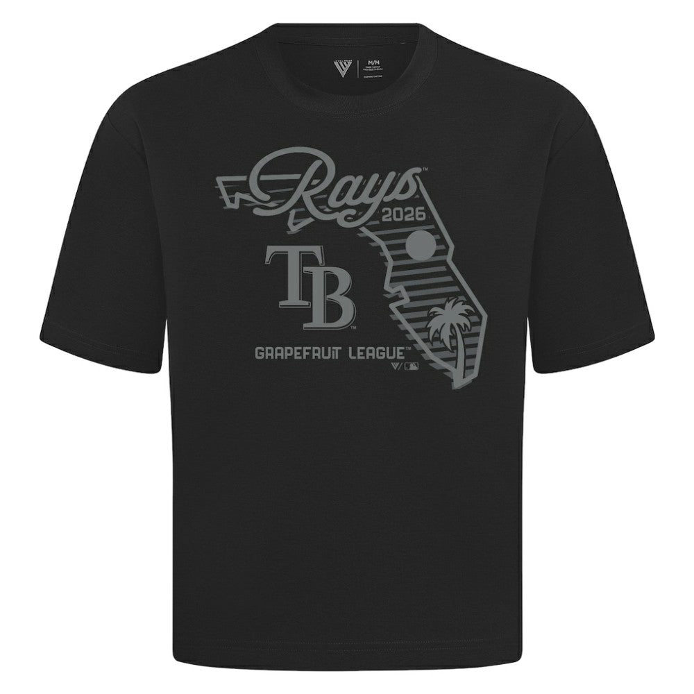 MLB Tampa Bay Rays Levelwear Sunrise Luxe Signature Knit T-Shirt