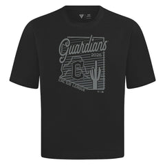 MLB Cleveland Guardians Levelwear Sunrise Luxe Signature Knit T-Shirt