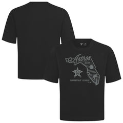 MLB Houston Astros Levelwear Sunrise Luxe Signature Knit T-Shirt