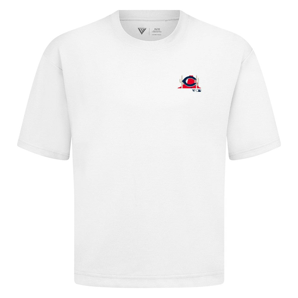 MLB Cincinnati Reds Levelwear Panoramic Luxe Signature Knit T-Shirt