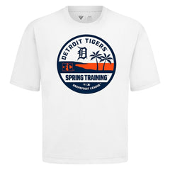 MLB Detroit Tigers Levelwear Spring Training Badge Luxe Signature Knit T-Shirt