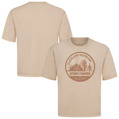 MLB Cleveland Guardians Levelwear Spring Training Badge Luxe Signature Knit T-Shirt