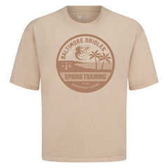 MLB Baltimore Orioles Levelwear Spring Training Badge Luxe Signature Knit T-Shirt