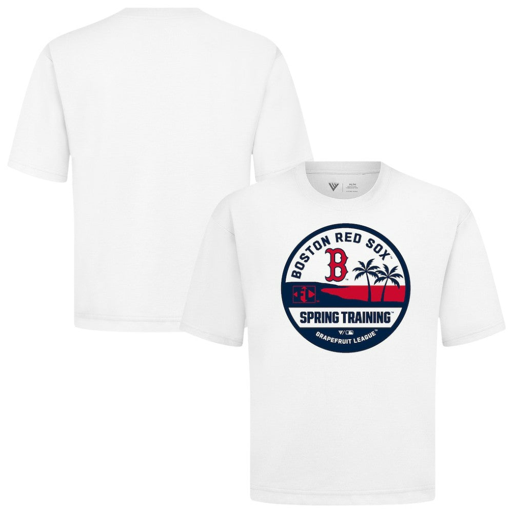 MLB Boston Red Sox Levelwear Spring Training Badge Luxe Signature Knit T-Shirt