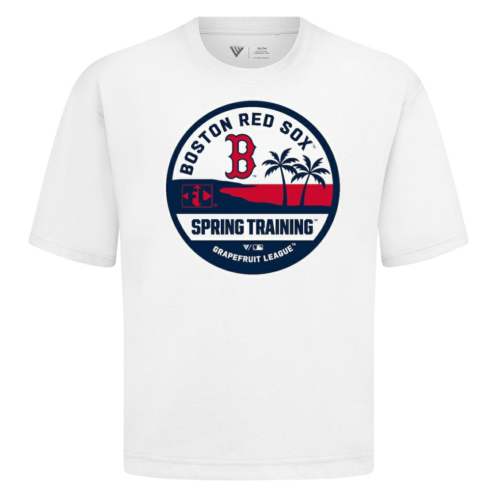 MLB Boston Red Sox Levelwear Spring Training Badge Luxe Signature Knit T-Shirt