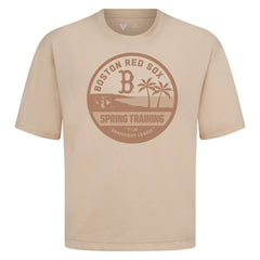 MLB Boston Red Sox Levelwear Spring Training Badge Luxe Signature Knit T-Shirt