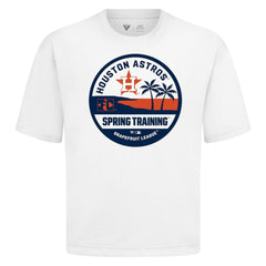 MLB Houston Astros Levelwear Spring Training Badge Luxe Signature Knit T-Shirt